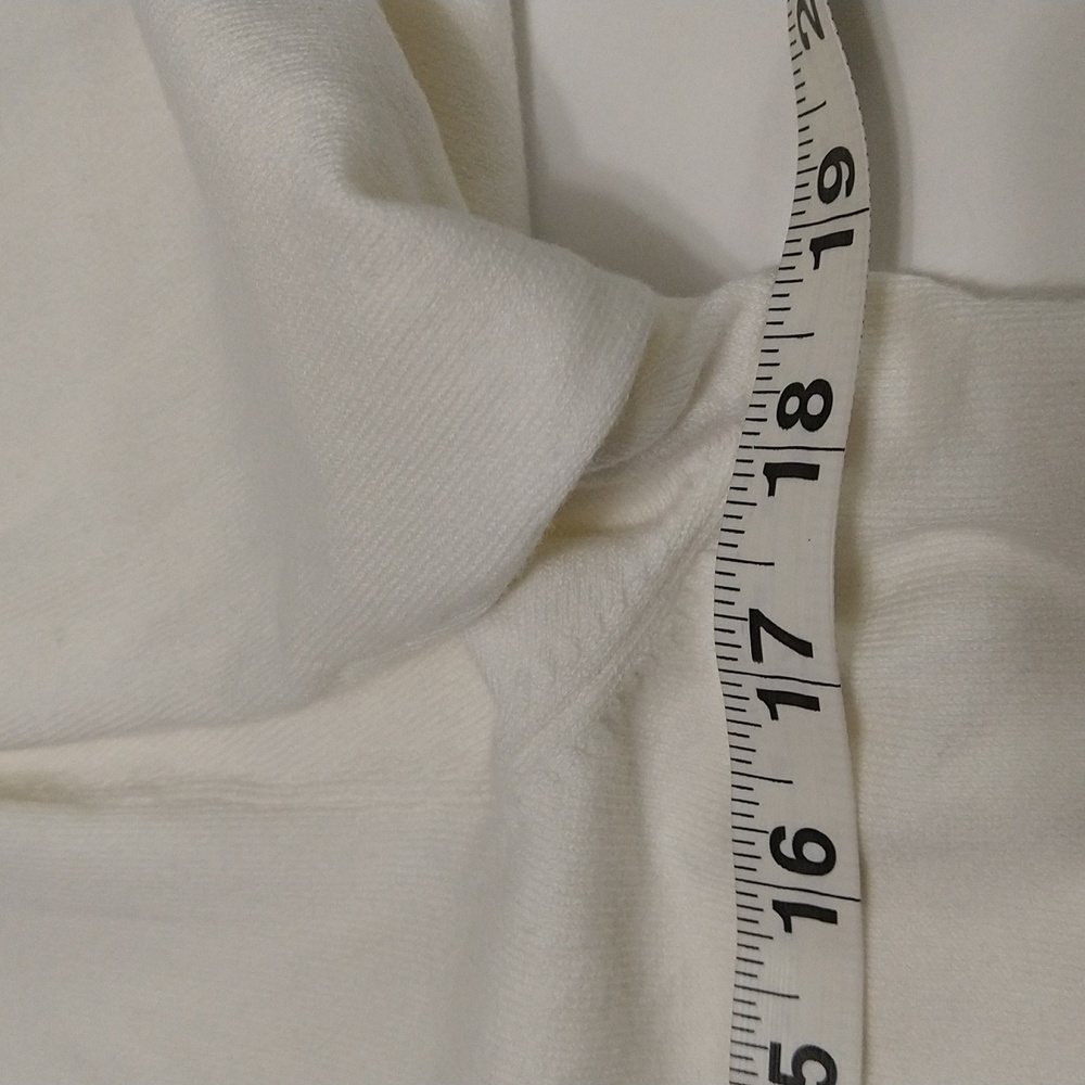 Cardigan One Button Sweater Flare Bottom 3/4 Sleeves Size LP #W-842 - Picture 8 of 14